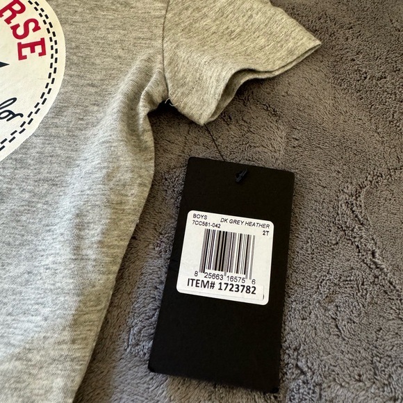 NWT Converse Allstar Kids T-shirt - Picture 4 of 7
